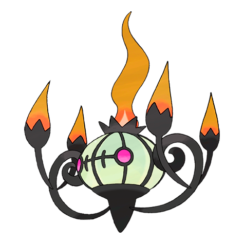 Chandelure artwork